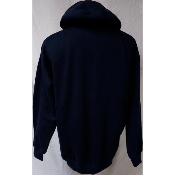 Goby Dream Wear Womens XL Dark Blue Fleece Full Zip Hooded Jacket Hoodie - Picture 7 of 11